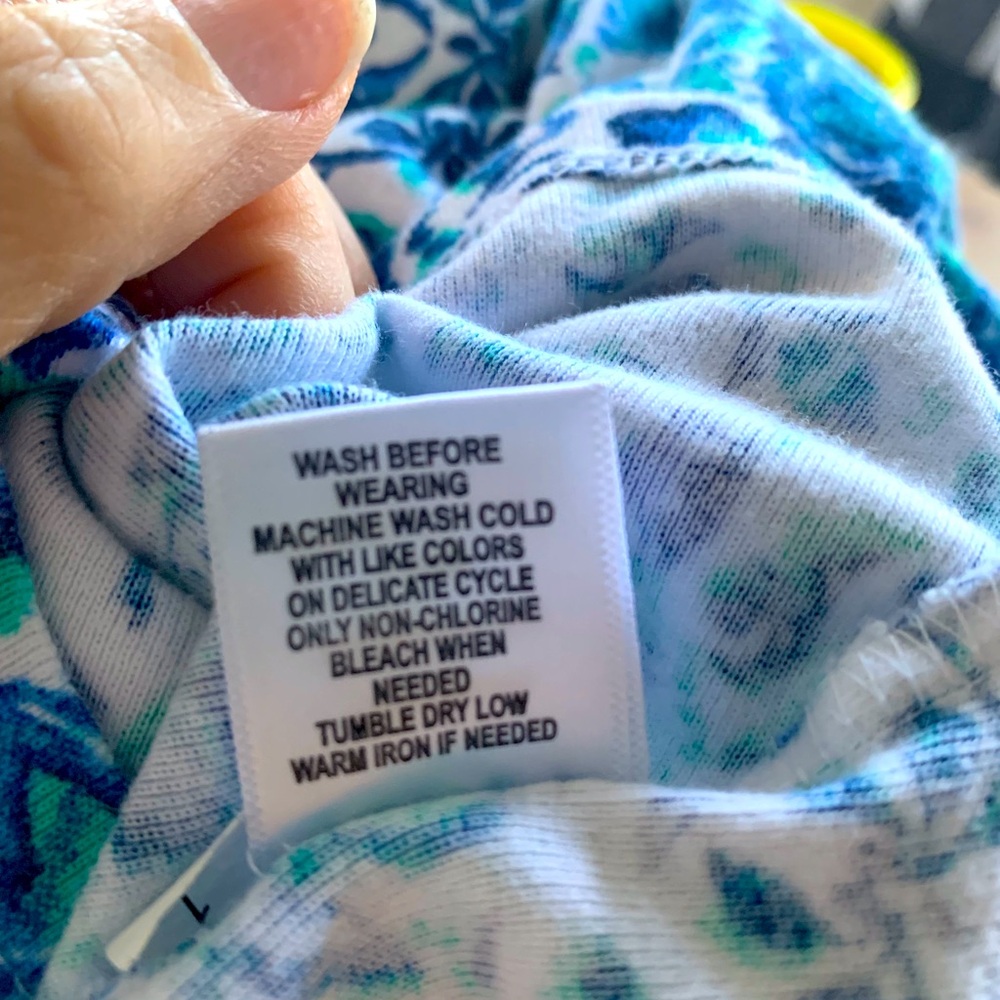 Floral Print Top by Emily Daniels Size L. *NEW* - Picture 5 of 11